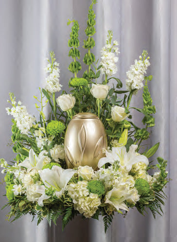 Calm Cremation Urn Setting