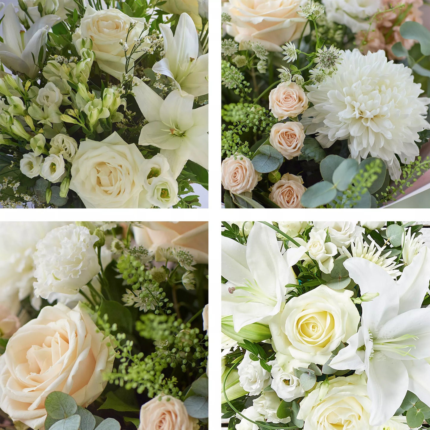 Extra Luxurious Neutral Bouquet