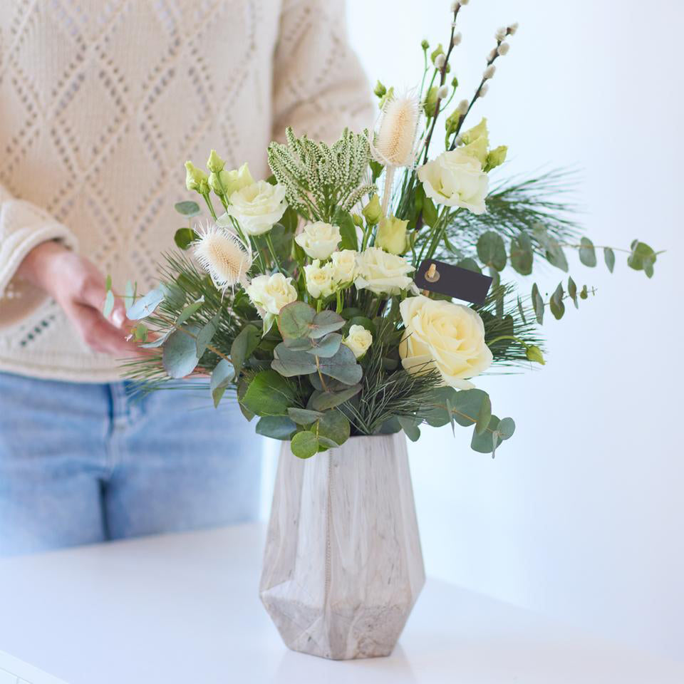 On Trend Winter Vase