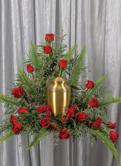 Radiant Rose Cremation Urn