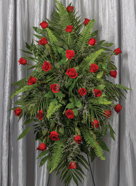 Radiant Rose Standing Spray