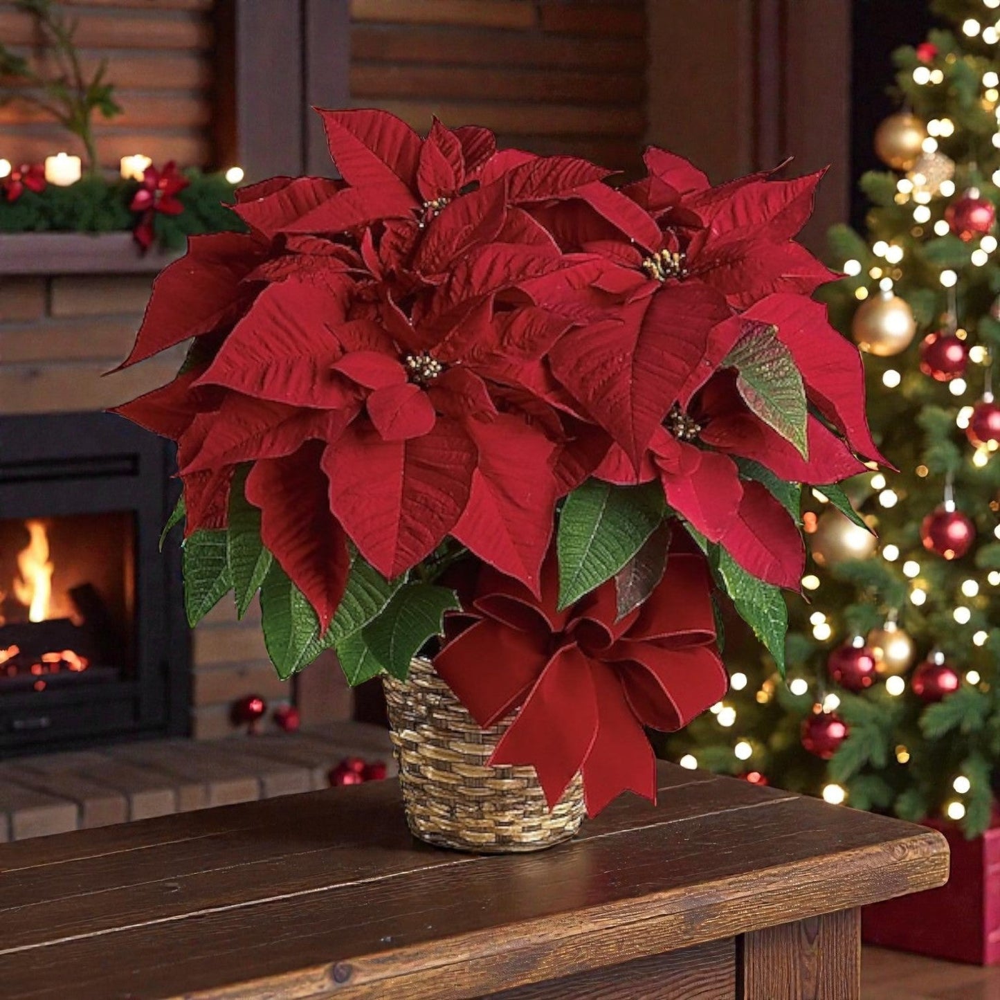 Red Poinsettia