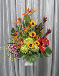 Tropical Tribute Altar