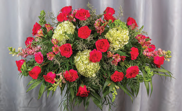 Warmhearted Casket Spray