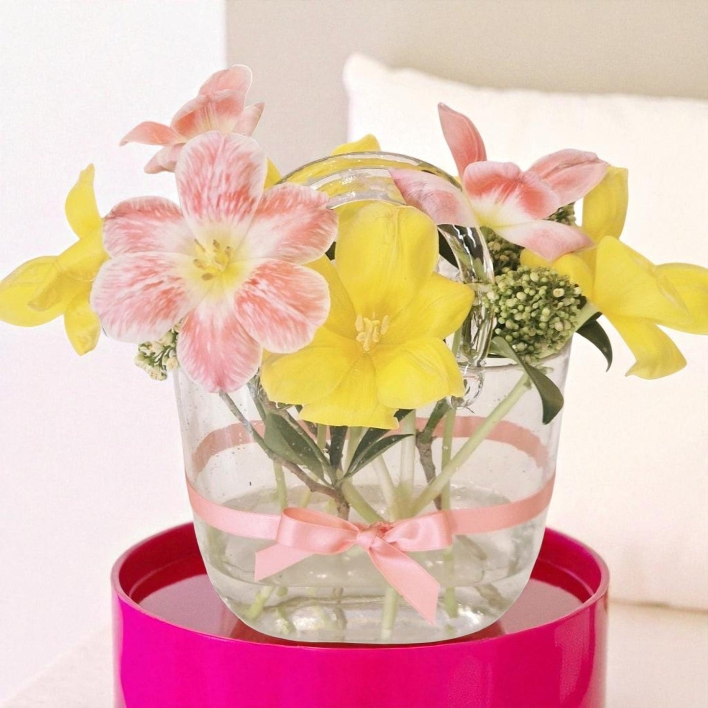 Golden Glow Handbag Arrangement