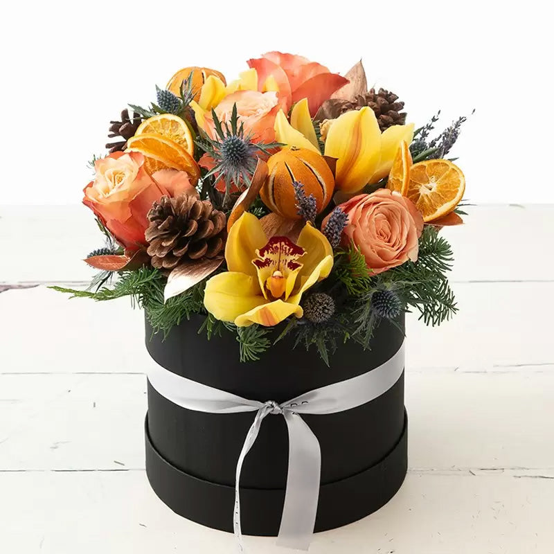 Alluring Amber Hatbox