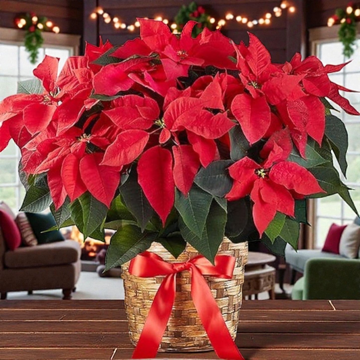 Extra Large Poinsettia