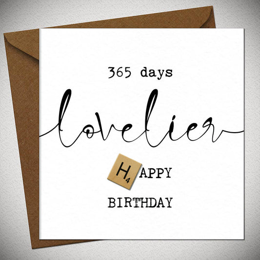 365 Days Lovelier - Happy Birthday