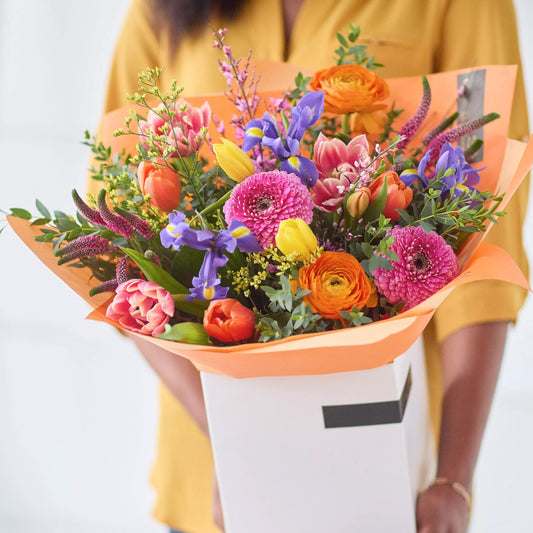 Spring Bouquet with Tulips