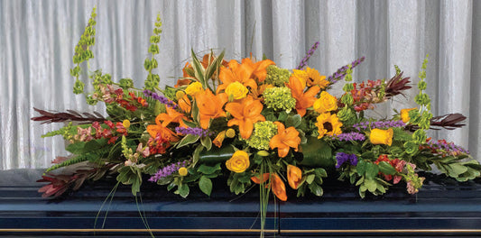 Sunset Casket Spray
