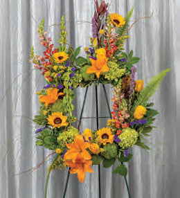 Sunset Wreath