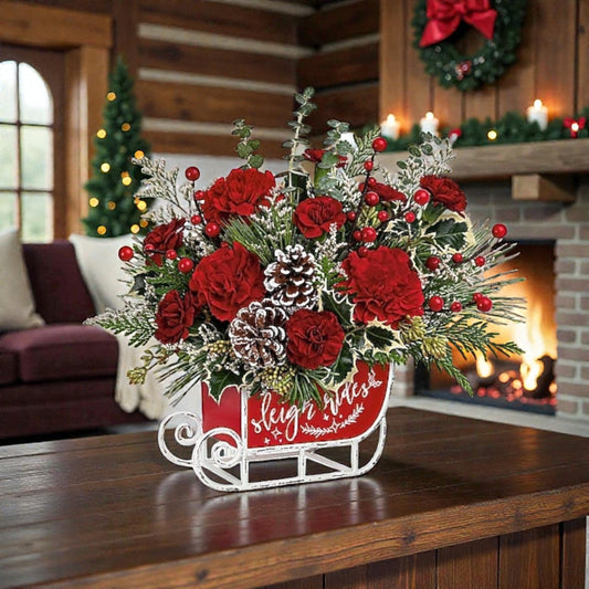 Vintage Sleigh Ride Bouquet