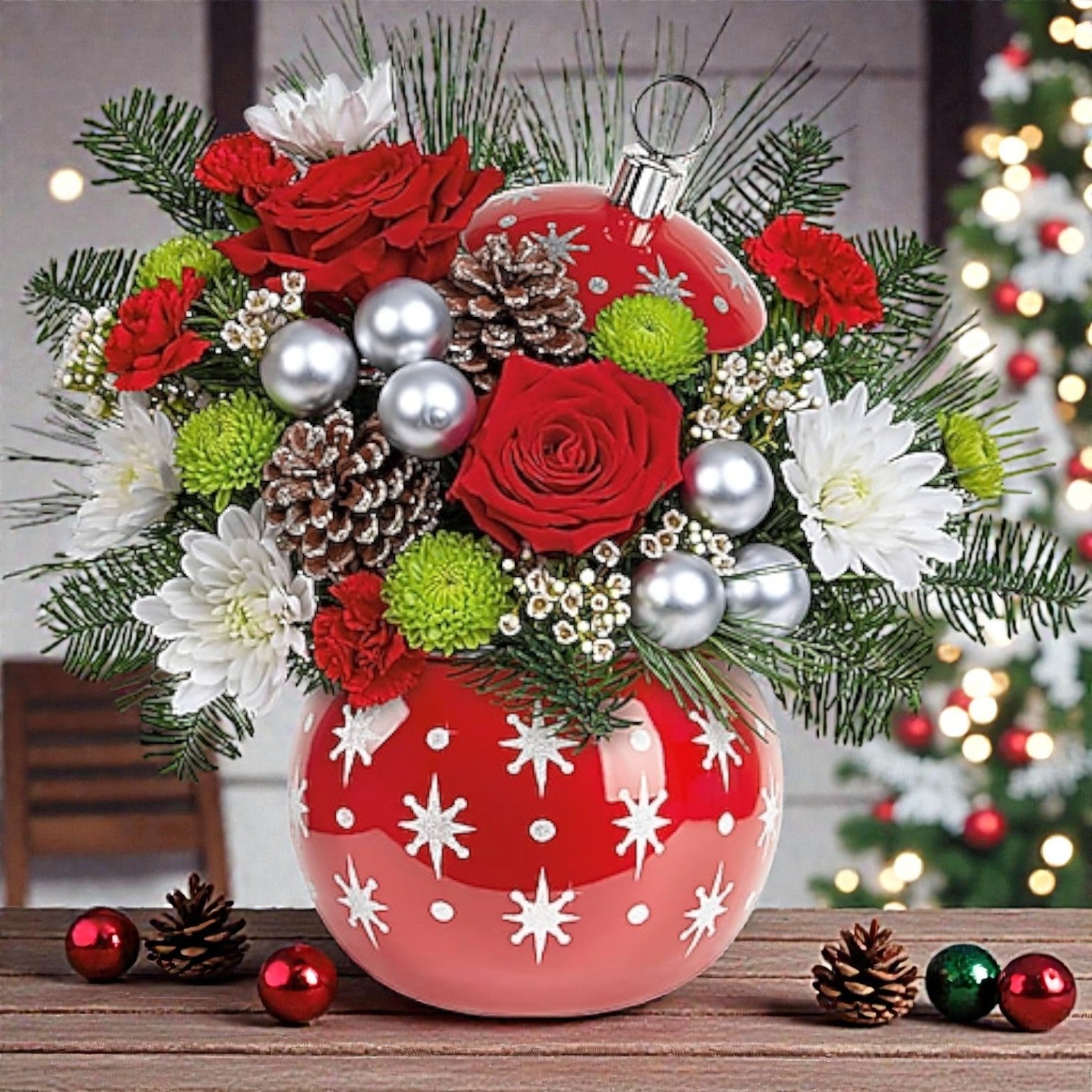 Bright Christmas Bouquet