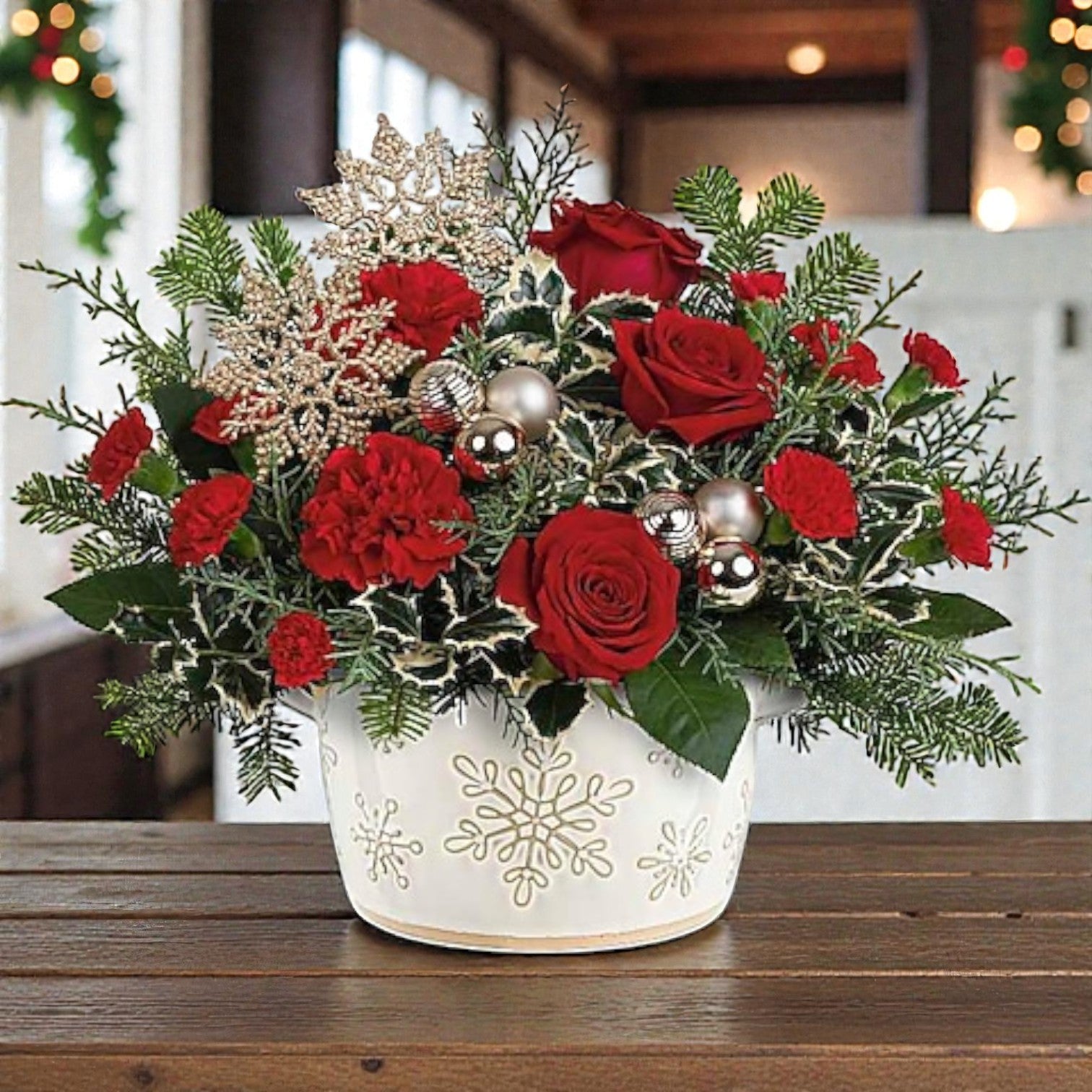 Snowflake Symphony Bouquet