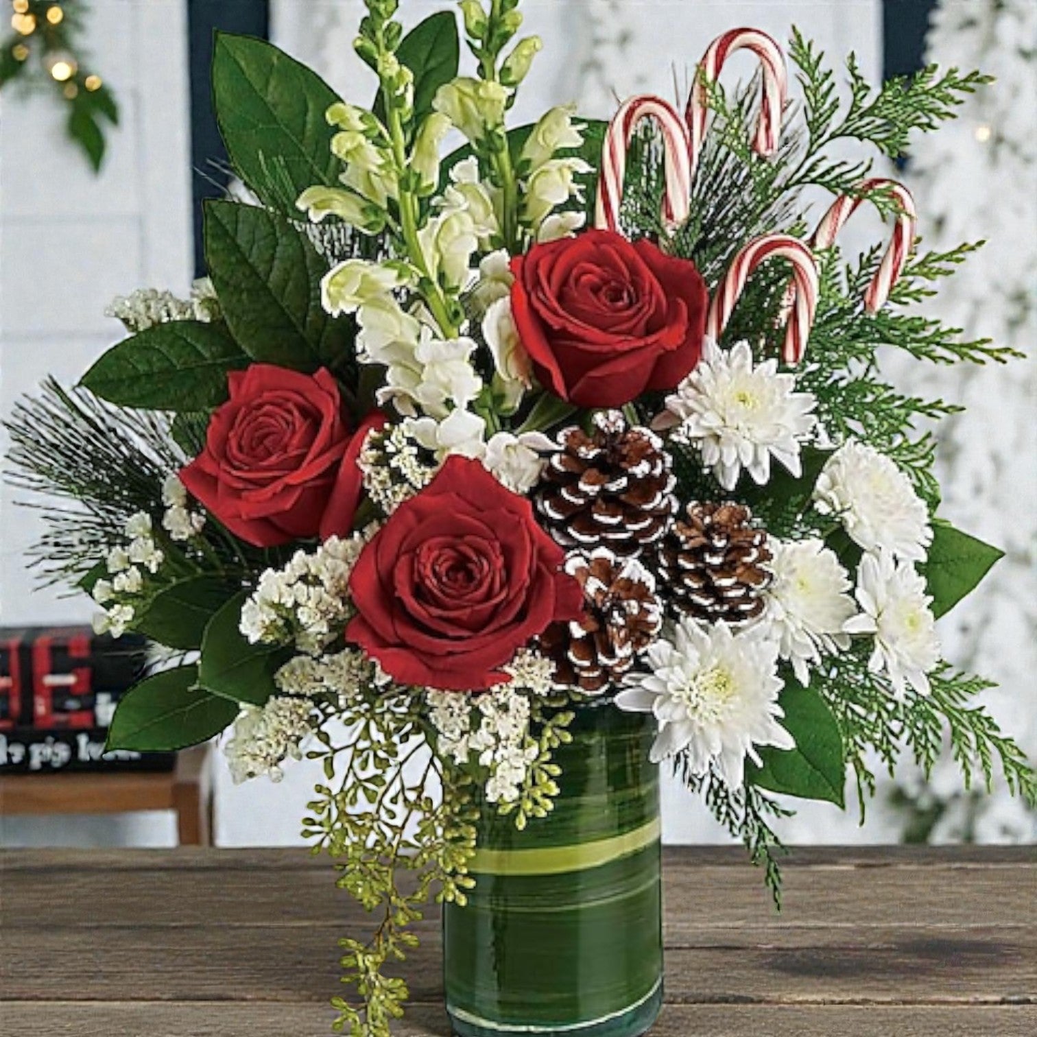 Festive Pines Bouquet